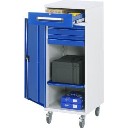 Beistellschrank Stehpult 32, B450xT520xH1185mm, mobil
