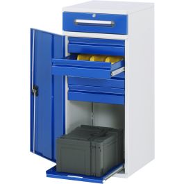 Beistellschrank Stehpult 33, B450xT520xH1060mm, stationär