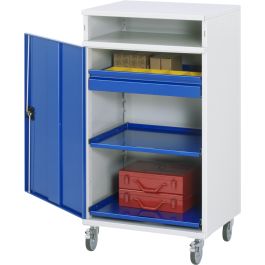 Beistellschrank Stehpult 31, B650xT520xH1185mm, mobil