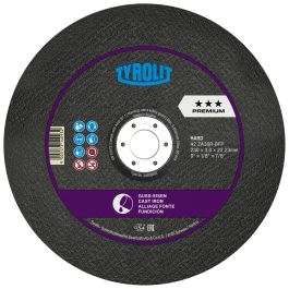 Tyrolit Trennscheibe gekröpft 230x3x22,23 mm C30 PREMIUM Guss
