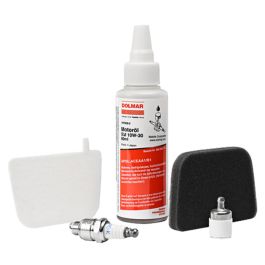 Wartungs-Set - 5-teilig • Zündkerze CMR4A • Benzinfilter • Luftfilter • Motoröl SM 10W-30