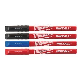 2x schwarz, rot, blau INKZALL Fineliner