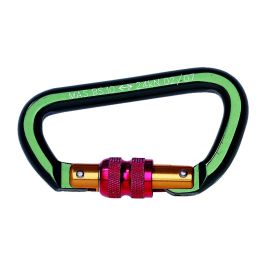 Bergsteigerkarabinerhakenaus Aluminium 24kN, Typ BS 10
