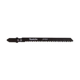 Stichsägeblatt B-26 Kurvenblatt Holz/Metall/Kunststoff - Holz/Metall/Kunststoff • Kurvenschnitt • 2,8 mm / 9 tpi • Arbeitslänge: 71 mm • 5 Stück