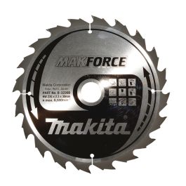 Kreissägeblatt MAKFORCE - 235/30 mm • 20 Zähne • 1,6 mm • Holz