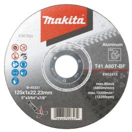Trennscheibe - Ø 125 mm • 1,0 mm • A60T-BF • Aluminium