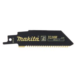 Reciprosägeblatt 100mm Rettung - Spezialblatt • Hartmetall-Verzahnung • 3 mm / 8 tpi • Arbeitslänge: 80 mm • 1 Stück