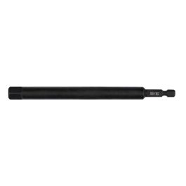 Schlagnuss Verlängerung 3/8" 150 mm  - 1/4" Sechskant auf 3/8" Vierkant • 150 mm