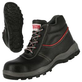 7201 MF // STEP MID MF - NITRAS STEP MID MF, S3 Sicherheitsstiefel, halbhoch, schwarz, EN ISO 20345, DGUV Regel 112-191