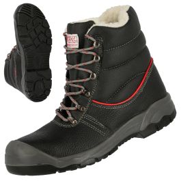 7201W // STEP MID+ W - NITRAS STEP MID+ W, S3 Sicherheitswinterstiefel, hoch, schwarz, EN ISO 20345