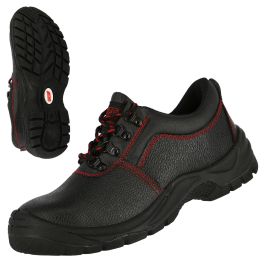 7205 // BASIC STEP - NITRAS BASIC STEP , S3 Sicherheitshalbschuhe, schwarz, EN ISO 20345