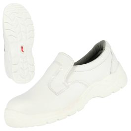 7250 // CLEAN STEP SL - NITRAS CLEAN STEP SL, S2 Sicherheitsslipper, weiß, EN ISO 20345