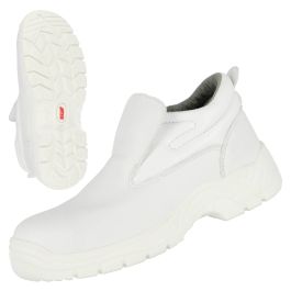7251 // CLEAN STEP MID SL - NITRAS CLEAN STEP MID SL, S2 Sicherheitsslipper, weiß, EN ISO 20345