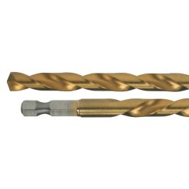 HSS TiN Metallbohrer - Ø 3,3mm • Länge 85mm • 1/4" 6-kant