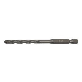 HM Steinbohrer - Ø 5,0mm • Länge 90mm • 1/4" 6-kant