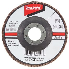 Fächerscheibe - Ø 115 mm • CE80 • abgewinkelt
