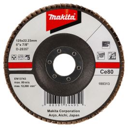 Fächerscheibe - Ø 125 mm • CE80 • abgewinkelt