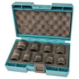 Schlagnuss-Set 9-tlg. - 9-teilig • 1/2" • 38 mm • inkl. Stift und O-Ring • CR-MO