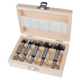 Forstnerbohrer-Set - Ø 15 - 35 mm • 90 mm lang • 8 mm Rundschaft
