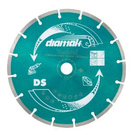 Diamanttrennscheibe DIAMAK 230mm - Ø 230 mm • 2,4 mm Schnittstärke • Stein und Beton