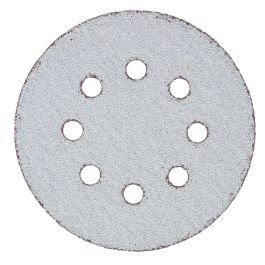 Schleifscheibe P40 125mm Klett  - Ø 125 mm • Körnung P40 • Klett • 8 Loch • 10 Stück