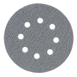 Schleifscheibe P100 125mm Klett - Ø 125 mm • Körnung P100 • Klett • 8 Loch • 10 Stück