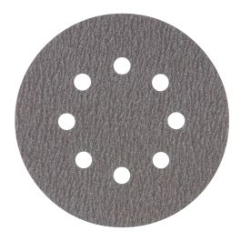 Schleifscheibe P150 125mm Klett - Ø 125 mm • Körnung P150 • Klett • 8 Loch • 10 Stück