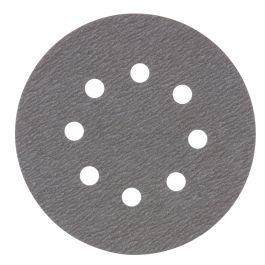 Schleifscheibe P240 125mm Klett - Ø 125 mm • Körnung P240 • Klett • 8 Loch • 10 Stück
