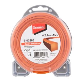 Mähfaden Vierkant 2,4mm x 15m - Square Trim PLUS • 2,4 mm • 15 m