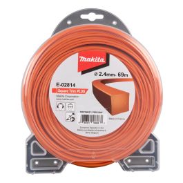 Mähfaden Vierkant 2,4mm x 69m - Square Trim PLUS • 2,4 mm • 69 m