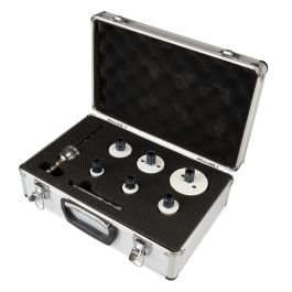 EZYCHANGE TCT Lochsägen-Set 8-teilig - 8-tlg. • HM/CT Verzahnung • Ø 22-68 mm • Schnitttiefe 60 mm • Holz/Edelstahl/Kunststoff/Kalksandstein