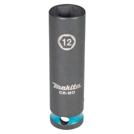 Steckschlüssel SW12 Impact Black - 3/8" • SW12 • lang • Impact Black