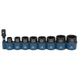 IMPACT BLACK Schlagnuss-Set 9-tlg. 3/8" - 9-teilig • 3/8" • 28 mm • Impact Black