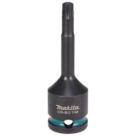 Impact Black T-Schlagnuss 1/2" T40 - 1/2" • T40 • 78 mm lang • CR-MO • Impact Black