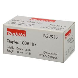 Klammer 8mm 10,55x0,55x1,15mm  - Krone 10 mm • 8 mm lang • verzinkt