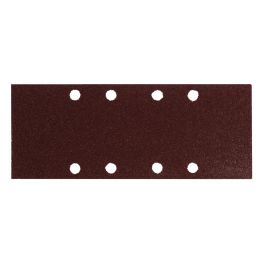 Schleifpapier P40 93x230mm gelocht - 93x230 mm • Körnung P40 • 8 Loch • 10 Stück