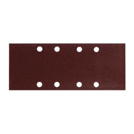 Schleifpapier P80 93x230mm gelocht - 93x230 mm • Körnung P80 • 8 Loch • 10 Stück