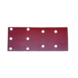 Schleifpapier P120 100x240mm Klett - 100x240 mm • Körnung P120 • Klett • 10 Loch • 10 Stück