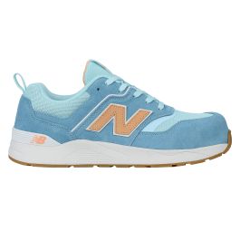 Elite Lite Womens Sicherheitsschuhe S1 PL HRO FO SC SR milky blue / orange