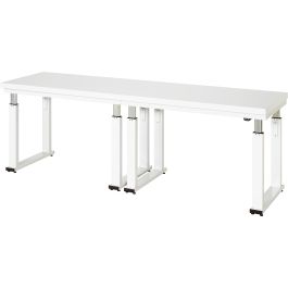 Werkbank elektrisch höhenverstellbar, B2500xT700xH740-1140mm, HPL-Platte-40 mm