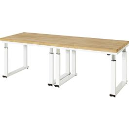 Werkbank elektrisch höhenverstellbar, B2500xT900xH740-1140mm, B-Platte-40 mm