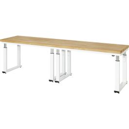 Werkbank elektrisch höhenverstellbar, B3000xT700xH740-1140mm, B-Platte-40 mm