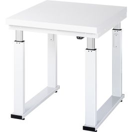 Werkbank elektrisch höhenverstellbar, B750xT900xH740-1140mm, HPL-Platte-40 mm
