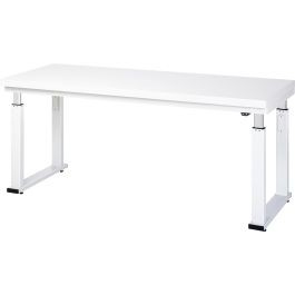 Werkbank elektrisch höhenverstellbar, B2000xT700xH740-1140mm, HPL-Platte-40 mm
