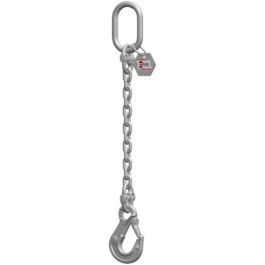 McBULL® 1-Strang-Kettengehänge, GK6 (INOX), 10 mm, 1 Meter, Typ4