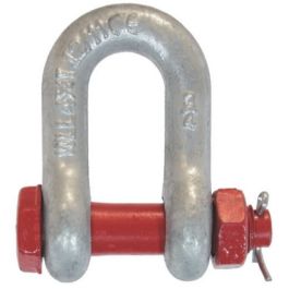 McBULL® Schäkel, hochfest, gerade, Mutter/Splint, 21/2", 55 t