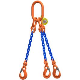 McBULL® 3-Strang-Kettengehänge, GK10, Sondergüte-Kette, 16 mm, 1 Meter, Typ4K25