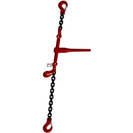 McBULL® 1-teilige-Zurrkette, GK8, schwarz, 10 mm, 1 Meter