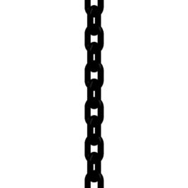 Mehrpreis je 1 Meter Nutzlänge für McBULL® 1-teilige-Zurrkette, GK8, schwarz, 8 mm