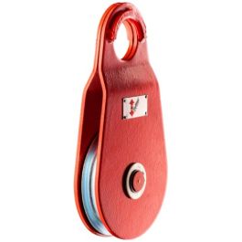 McBULL® Seilrolle (bewegliches Seitenblech), 16 mm Seil, 10000 daN